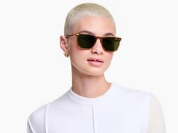 Sutton in Saddle Tortoise with Polished Gold, thumbnail 3