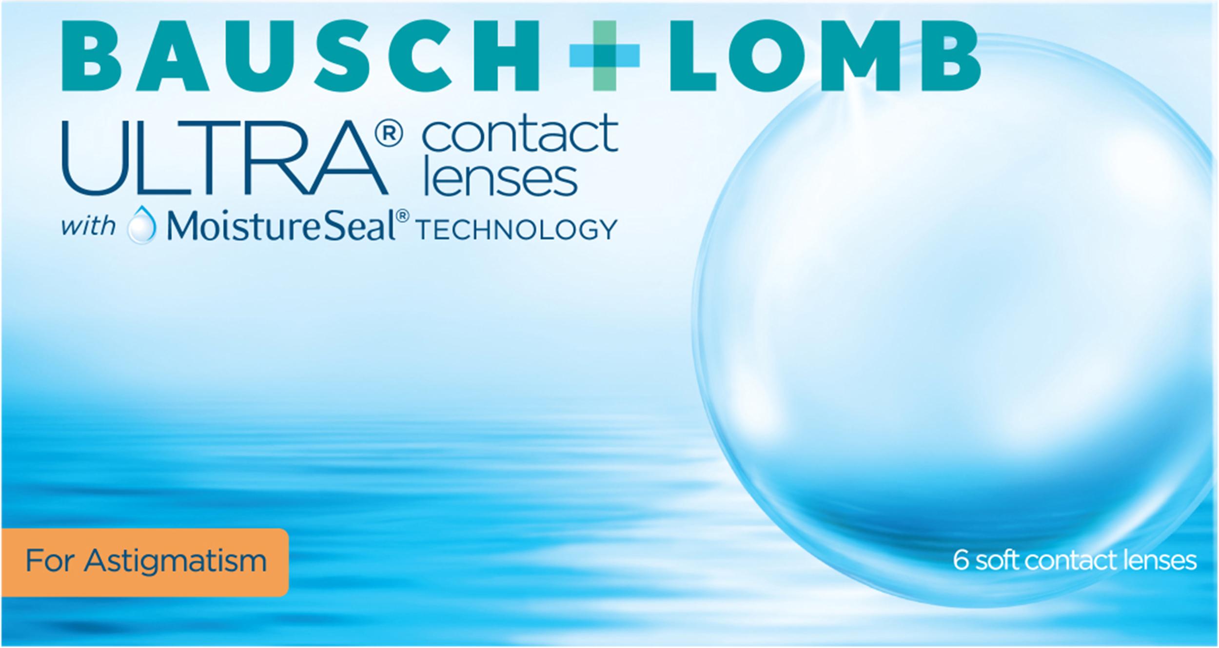 Bausch + Lomb ULTRA for Astigmatism (6 pack), image 1