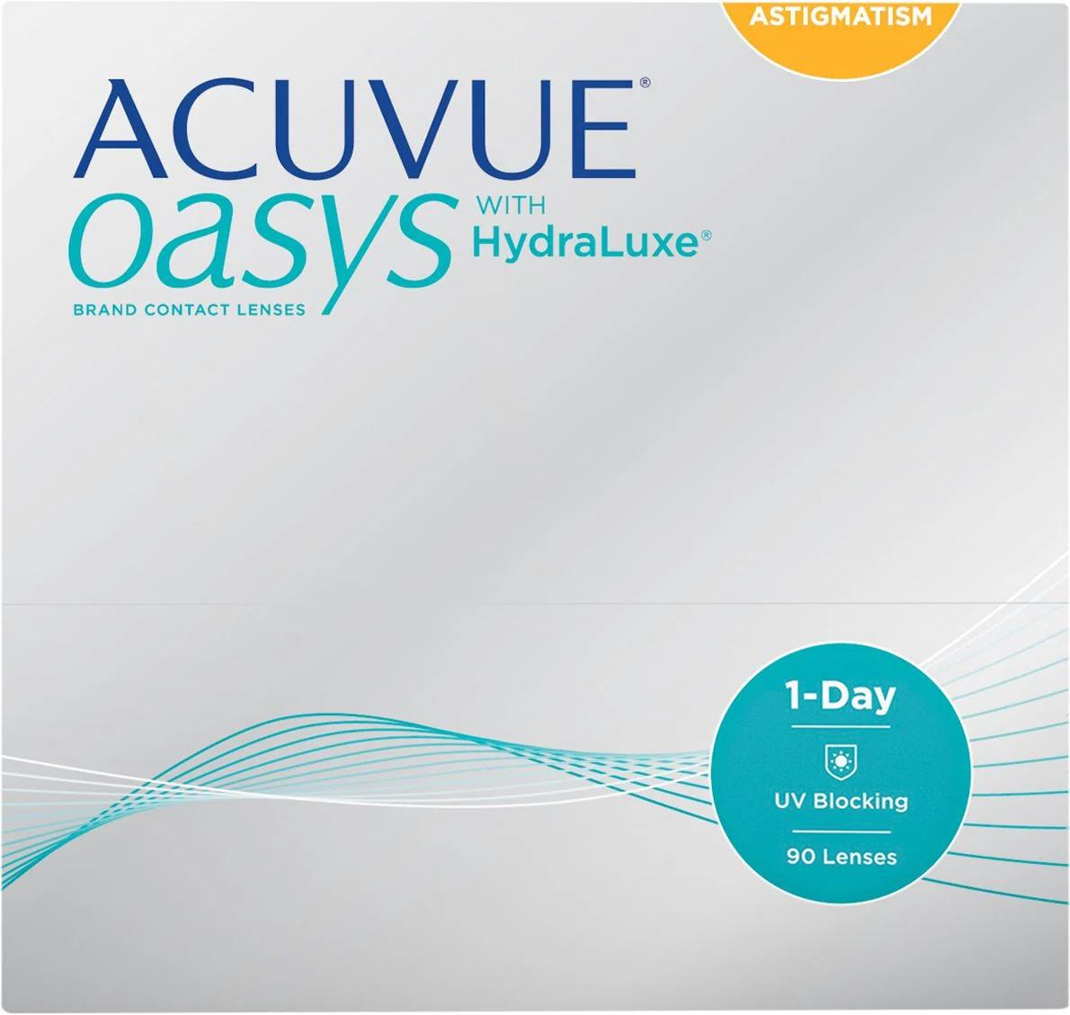 Acuvue Oasys 1-Day for Astigmatism (90 pack), image 1