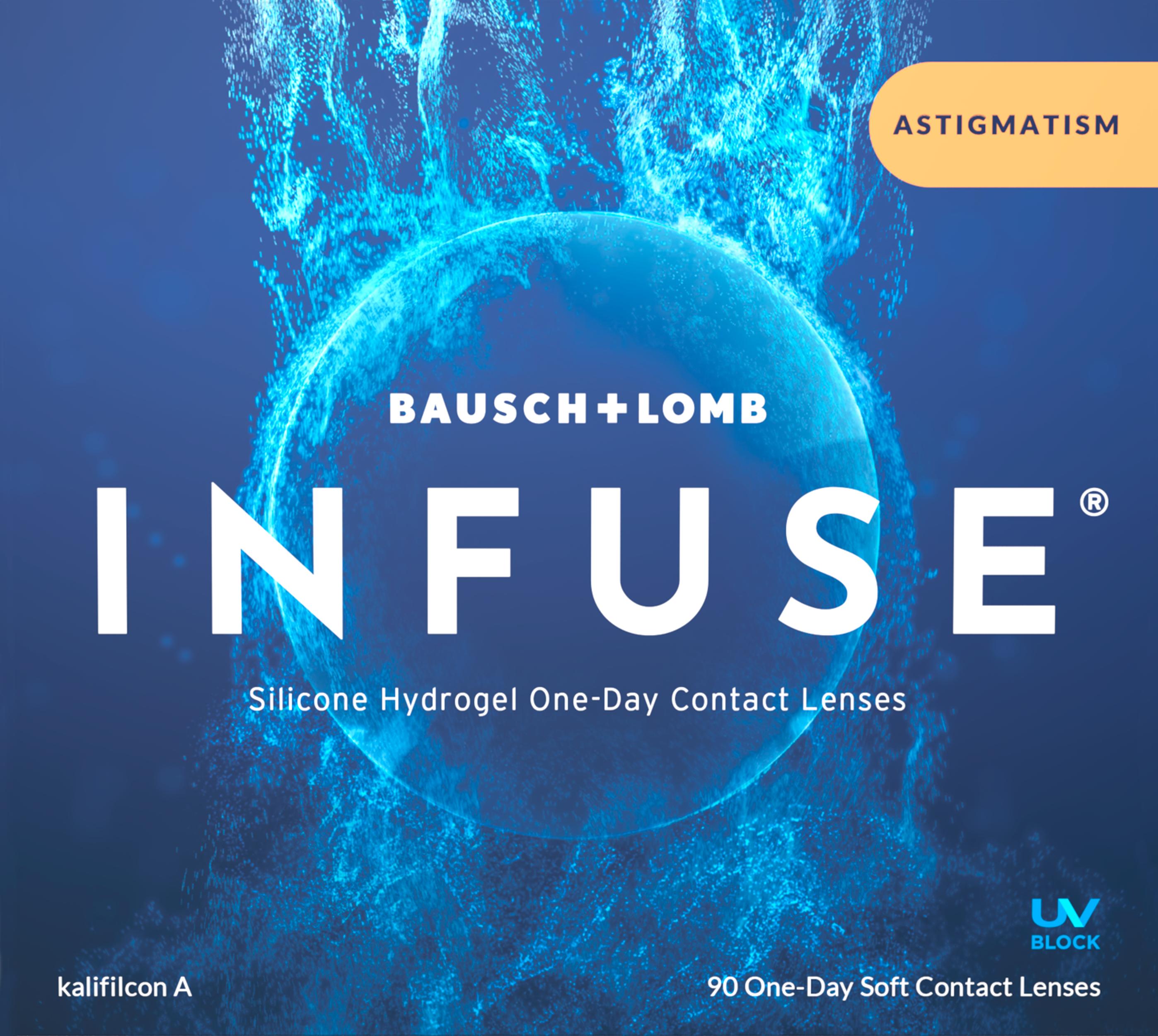 Bausch + Lomb Infuse for Astigmatism (90 Pack), image 1