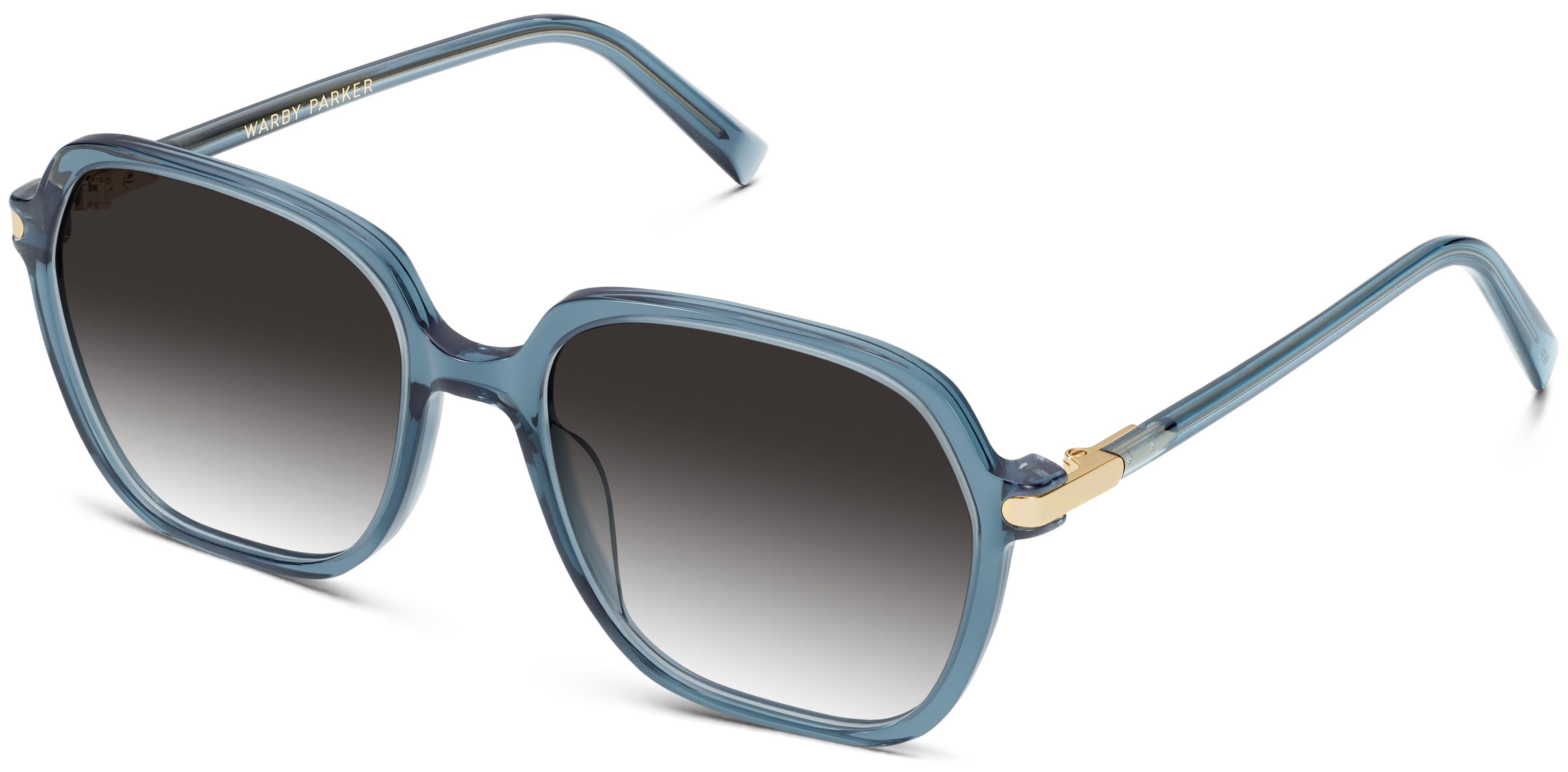 Willetta in Beach Glass With Polished Gold, image 1