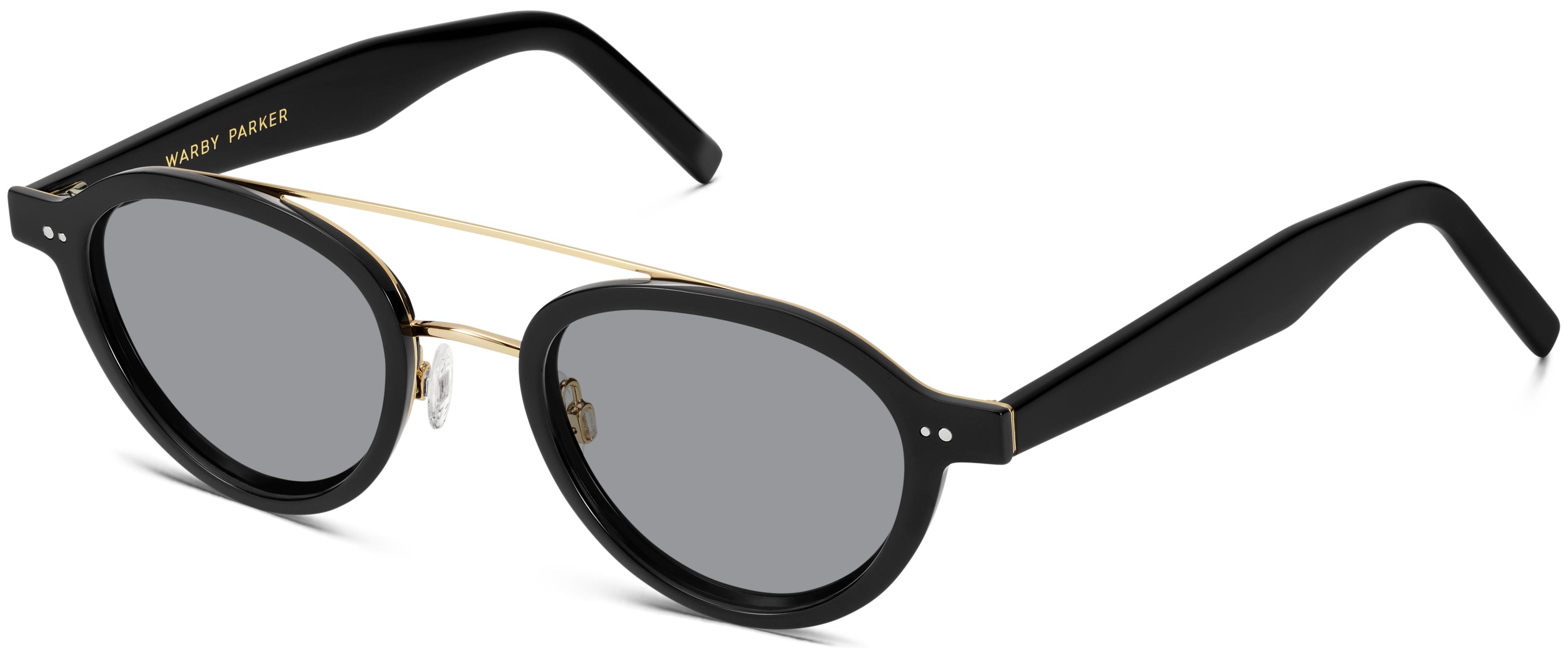 Luther in Jet Black with Polished Gold, image 1