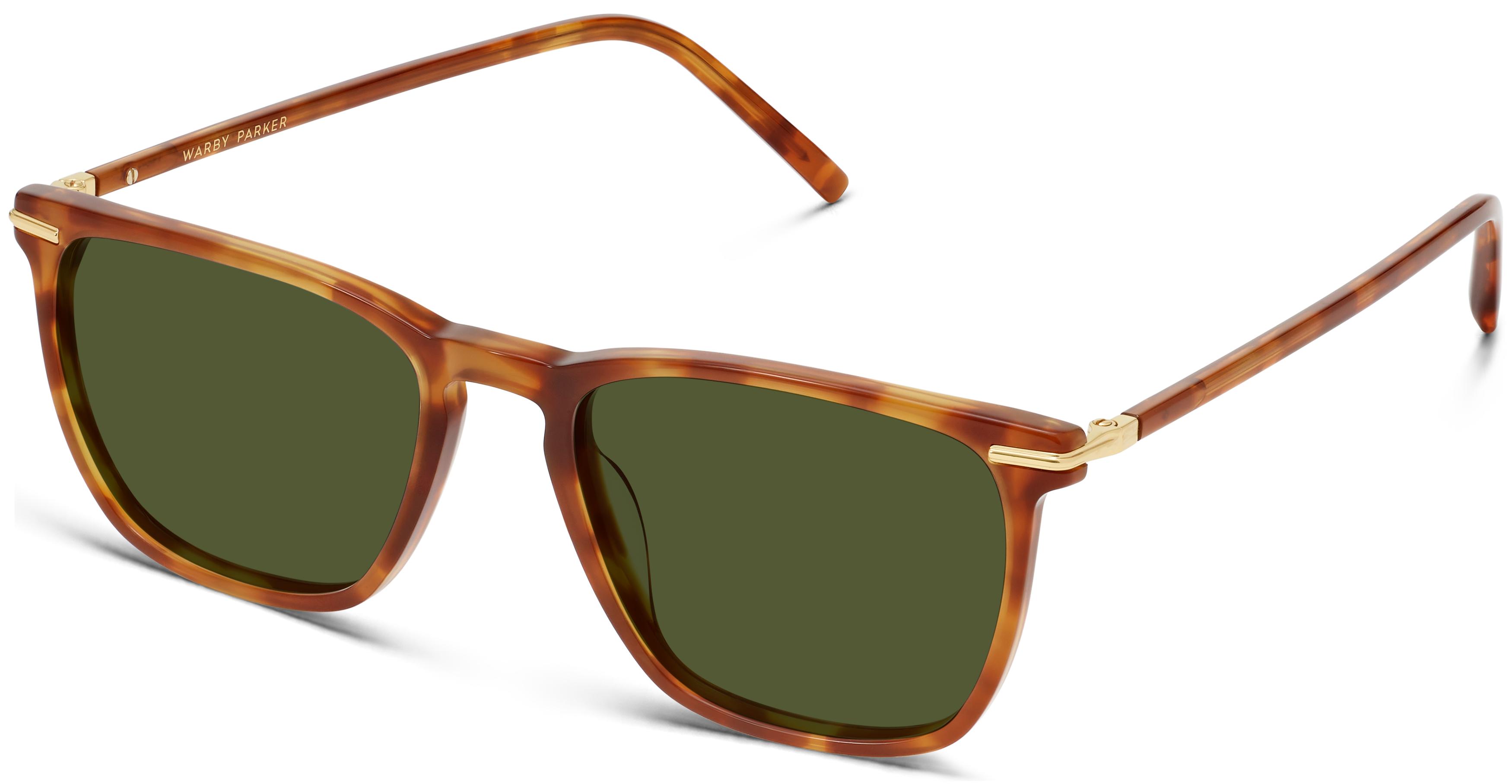 Sutton in Saddle Tortoise with Polished Gold, image 1