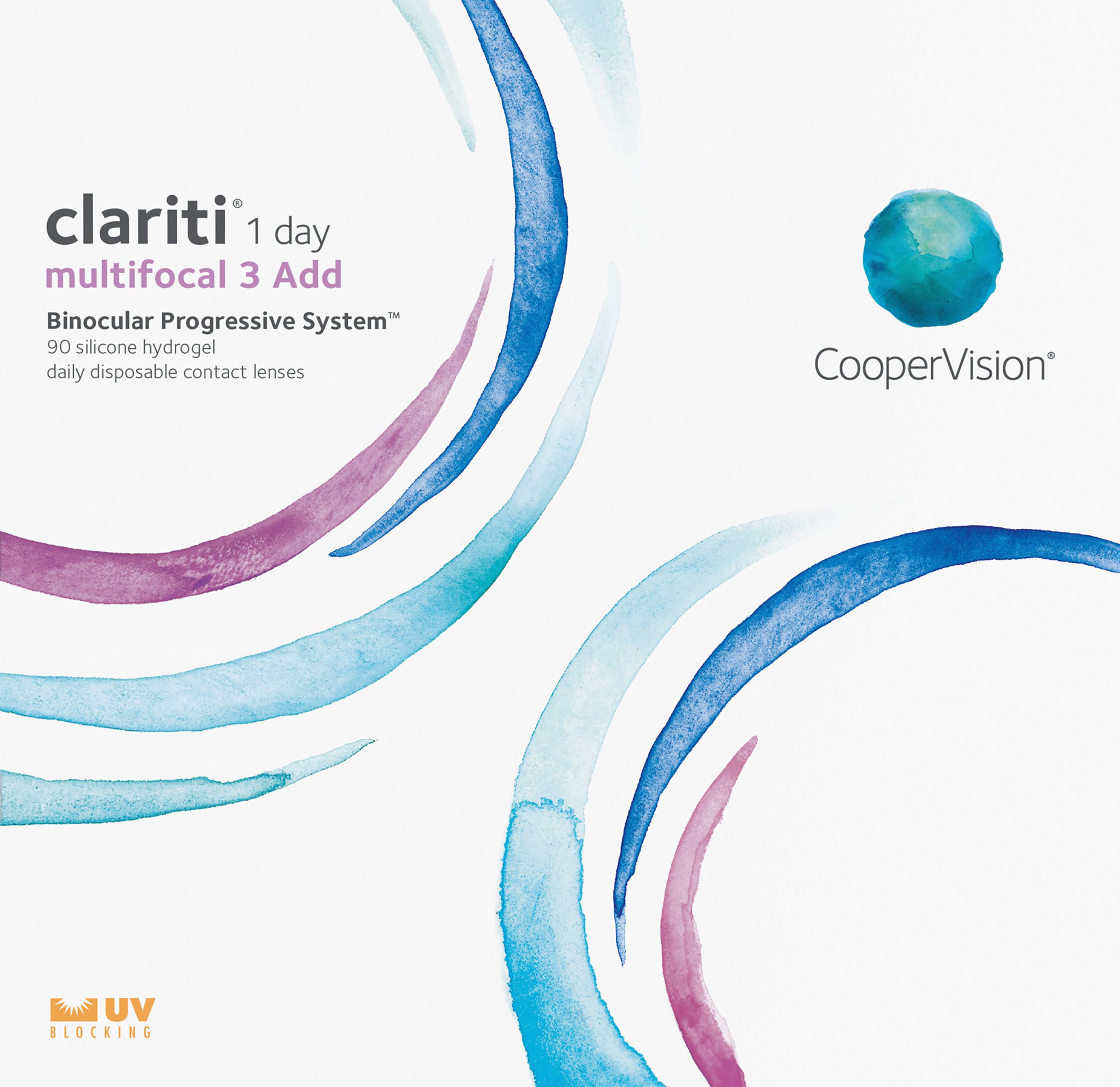 clariti 1 day Multifocal 3 Add (90 Pack), image 1