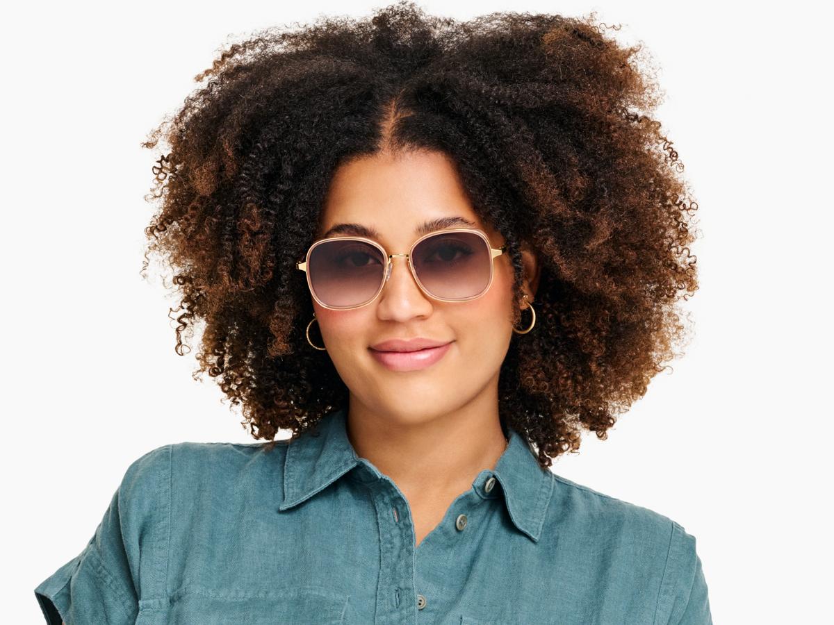 Fernanda in Antique Rose with Polished Gold, image 2