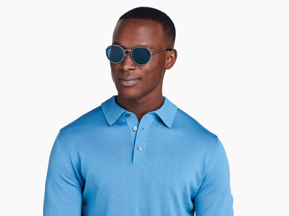 Side view of Simon Clip-On Medium in simon-clip-on-medium