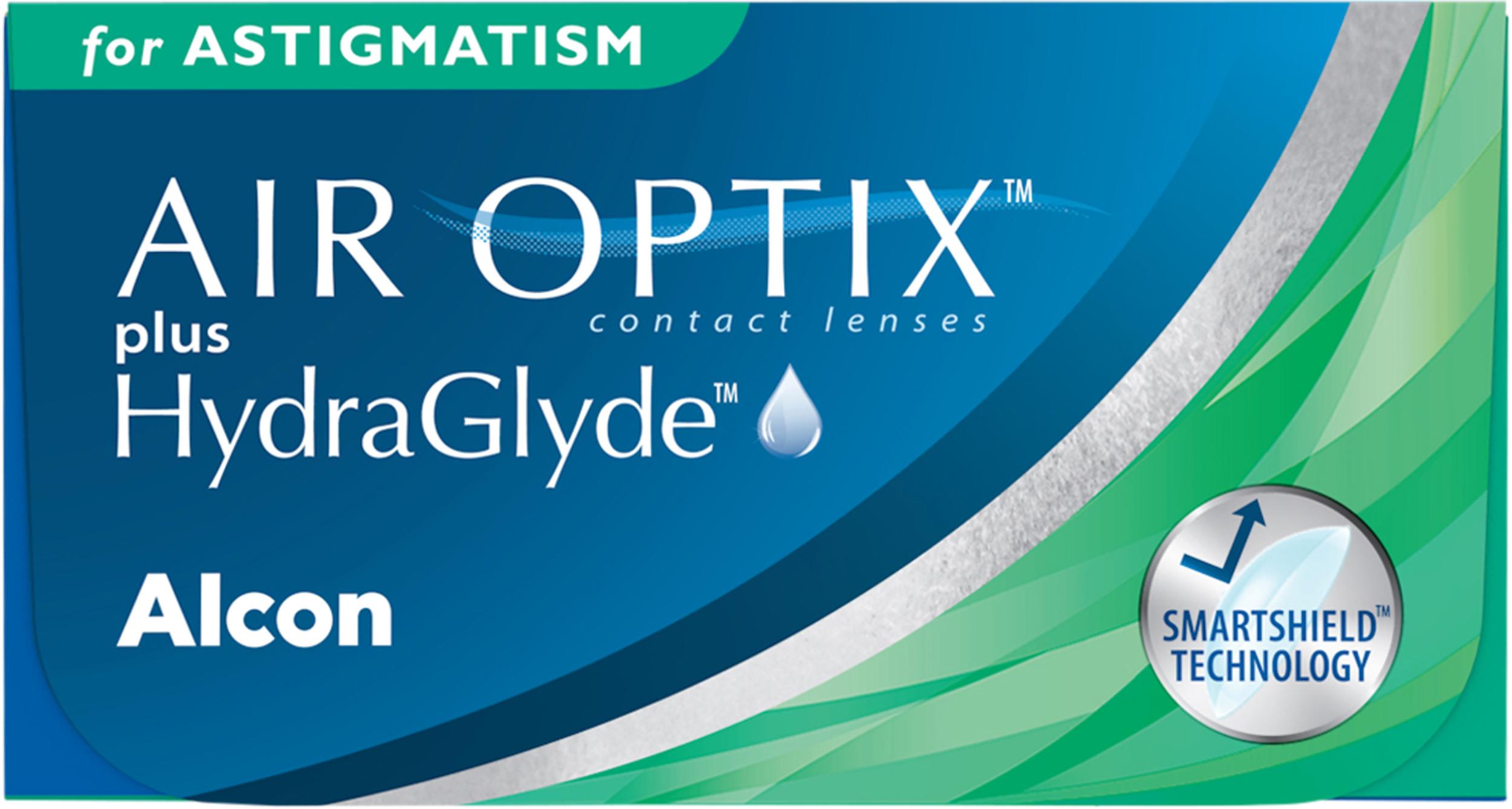 Air Optix Plus Hydraglyde for Astigmatism (6 pack), image 1