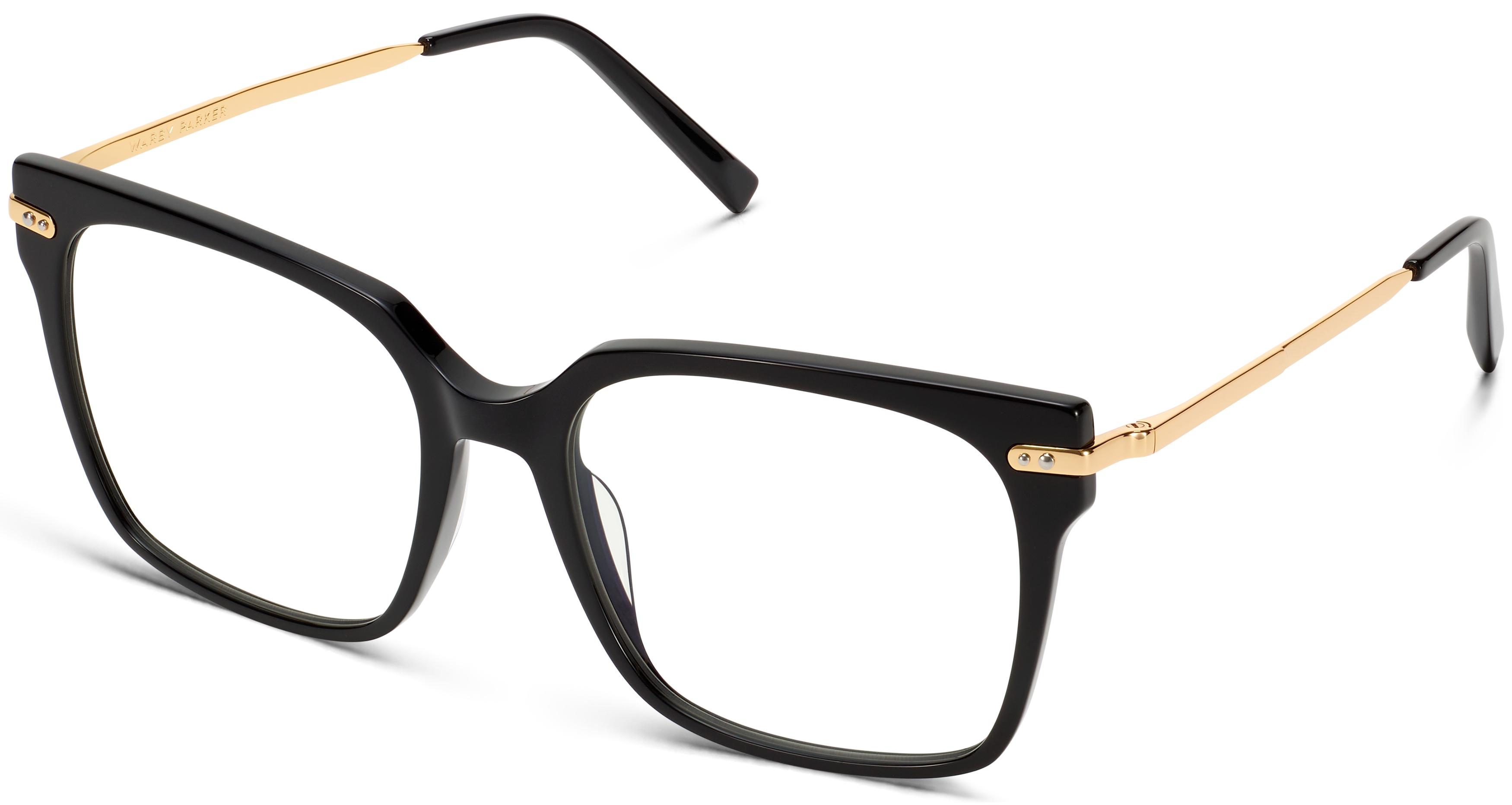 Vela in Jet Black with Polished Gold, image 1