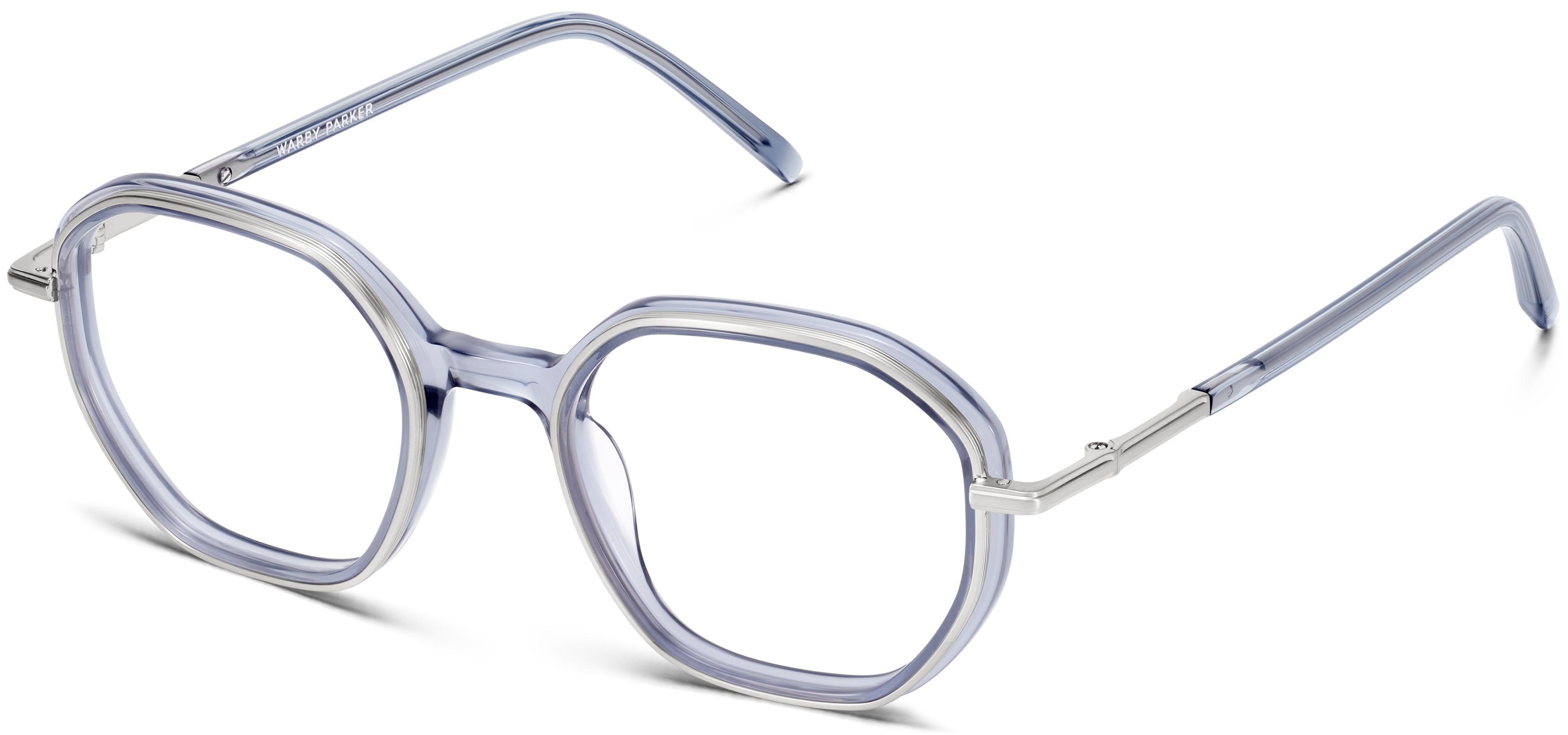 Bowley in Bluefin Crystal with Antique Silver, image 1
