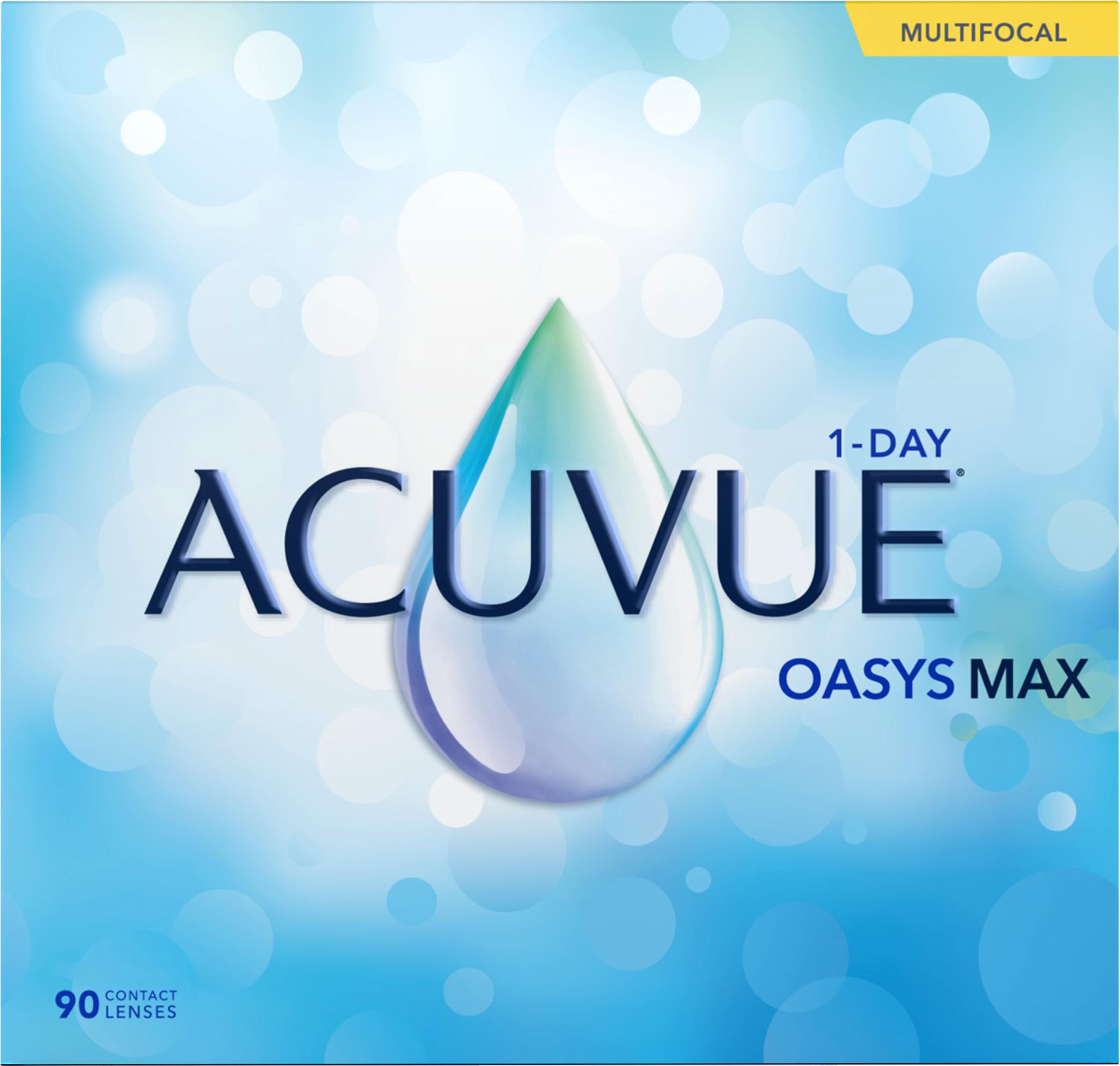 Acuvue Oasys Max 1-Day Multifocal (90 Pack), image 1