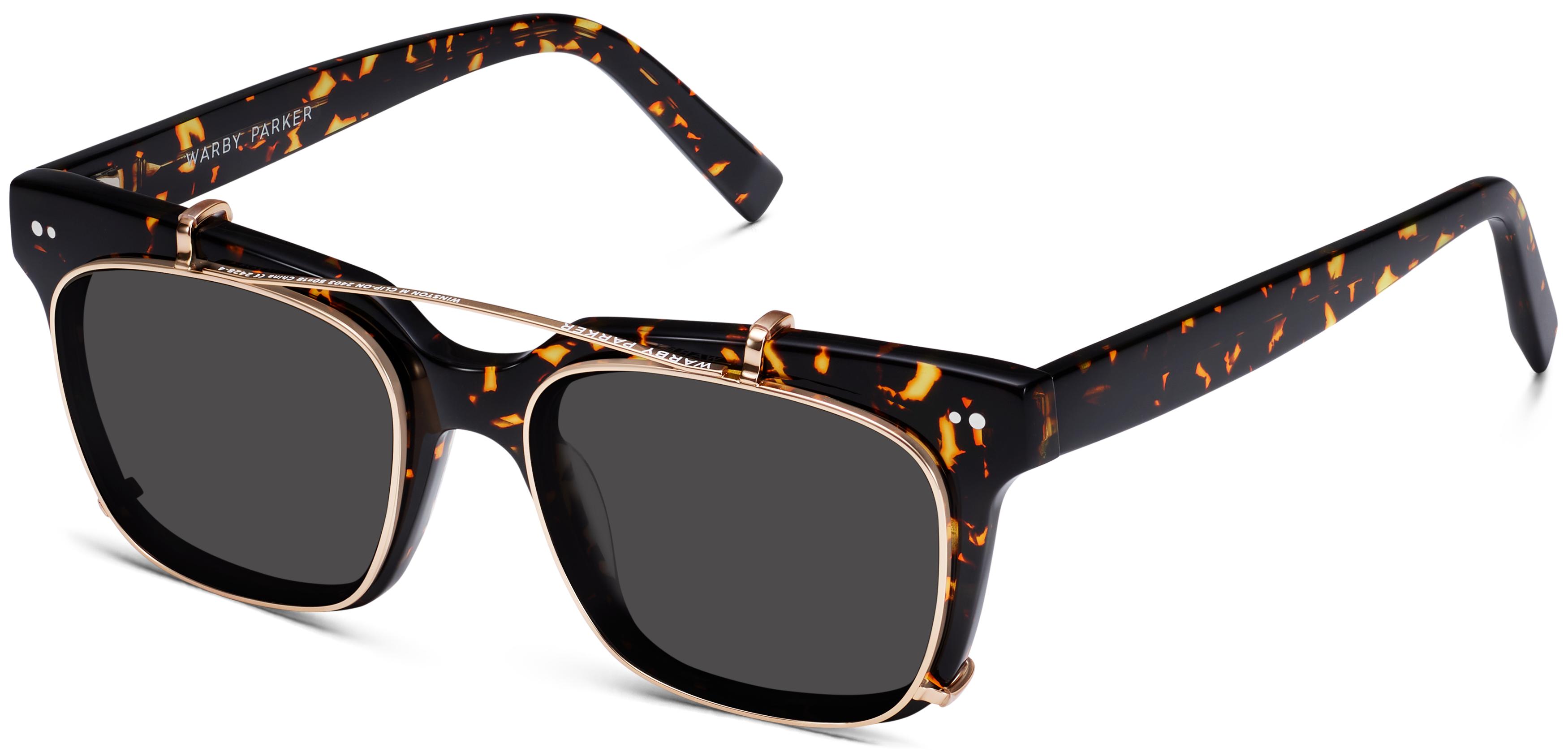 Angle view of Winston Clip-On Medium in winston-clip-on-medium