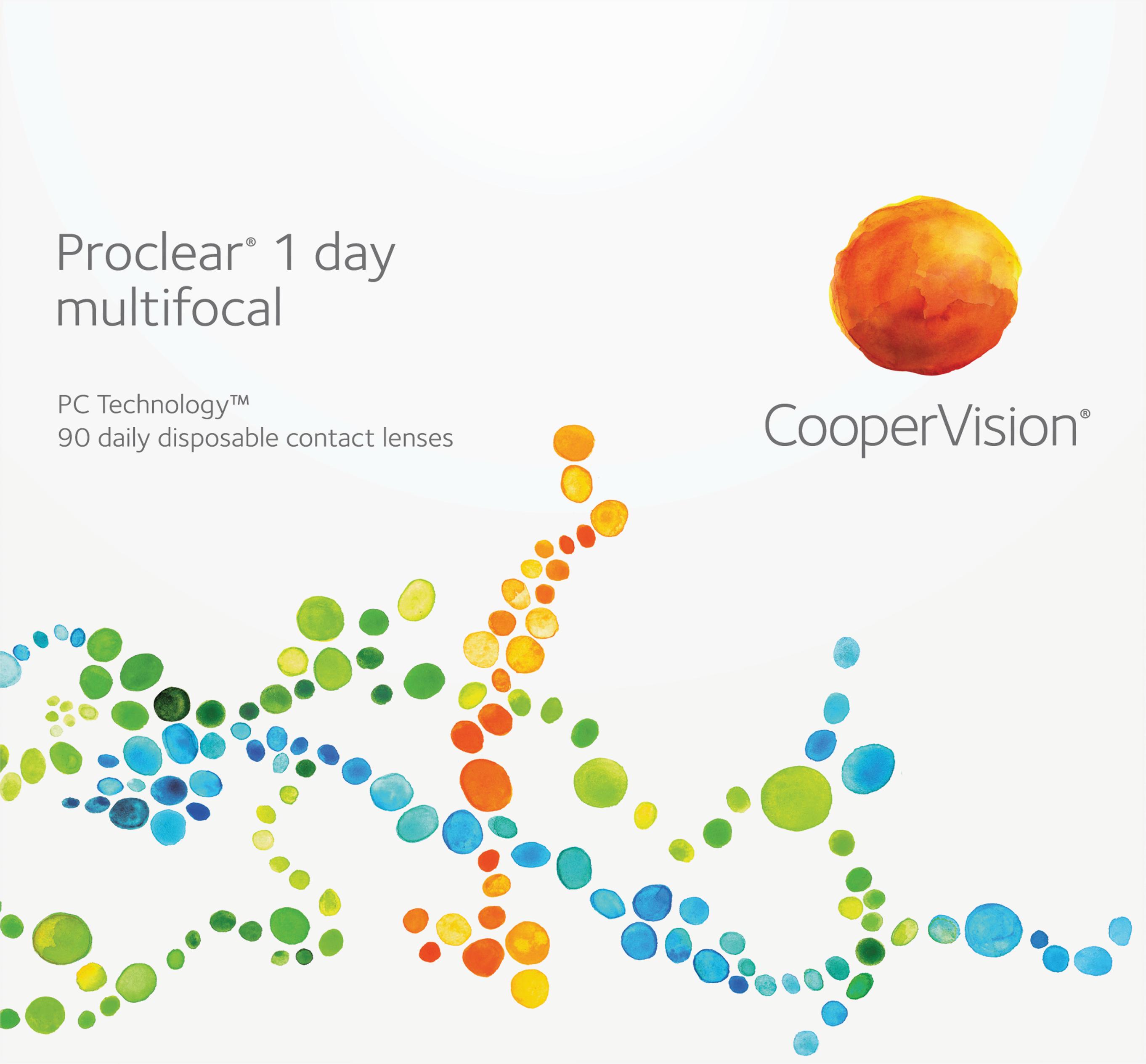 Proclear 1 Day Multifocal (90 pack), image 1
