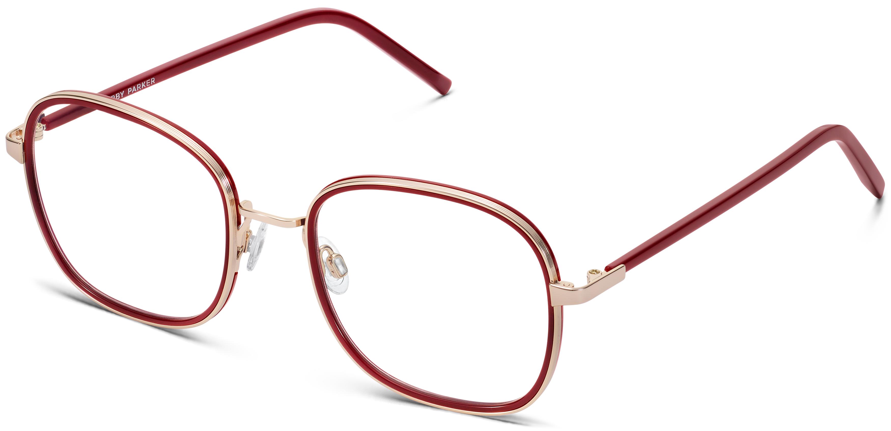 Kerry in Malbec Red with Polished Gold, image 1