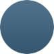 Corson Polished Silver with Deep Teal