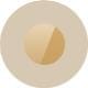 Bronte Nutmeg Crystal with Polished Gold