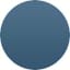 Corson Polished Silver with Deep Teal