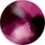 Violet Quartz Crystal with Polished Silver