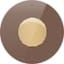 Etta Bronze Pearl with Polished Gold