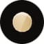 Baird Jet Black with Polished Gold