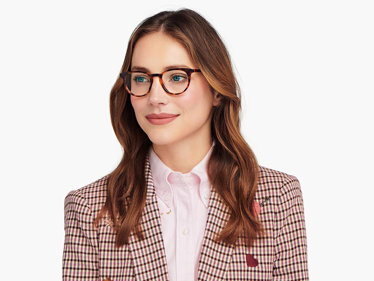 Sadie Eyeglasses In Oak Barrel Warby Parker