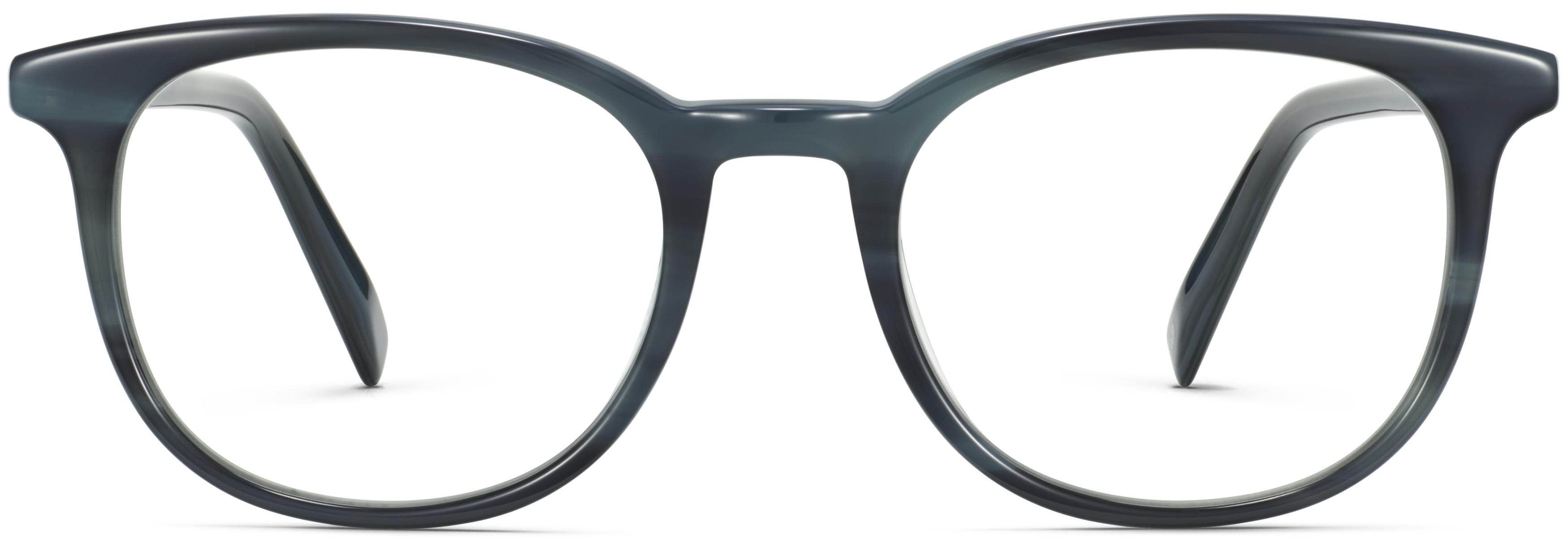 Durand Eyeglasses in Jet Black with Polished Gold | Warby Parker