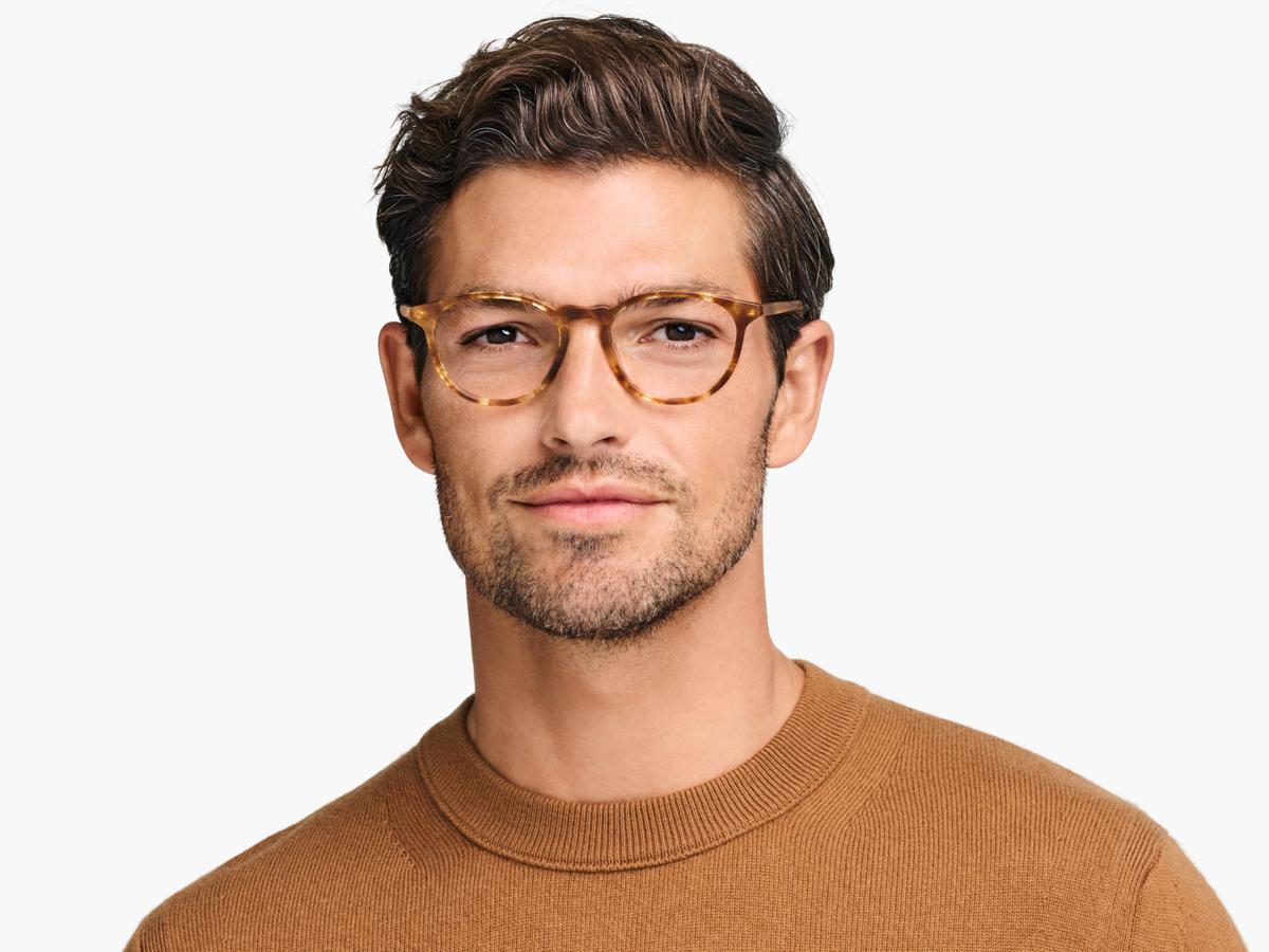 Butler Eyeglasses in Butterscotch Tortoise