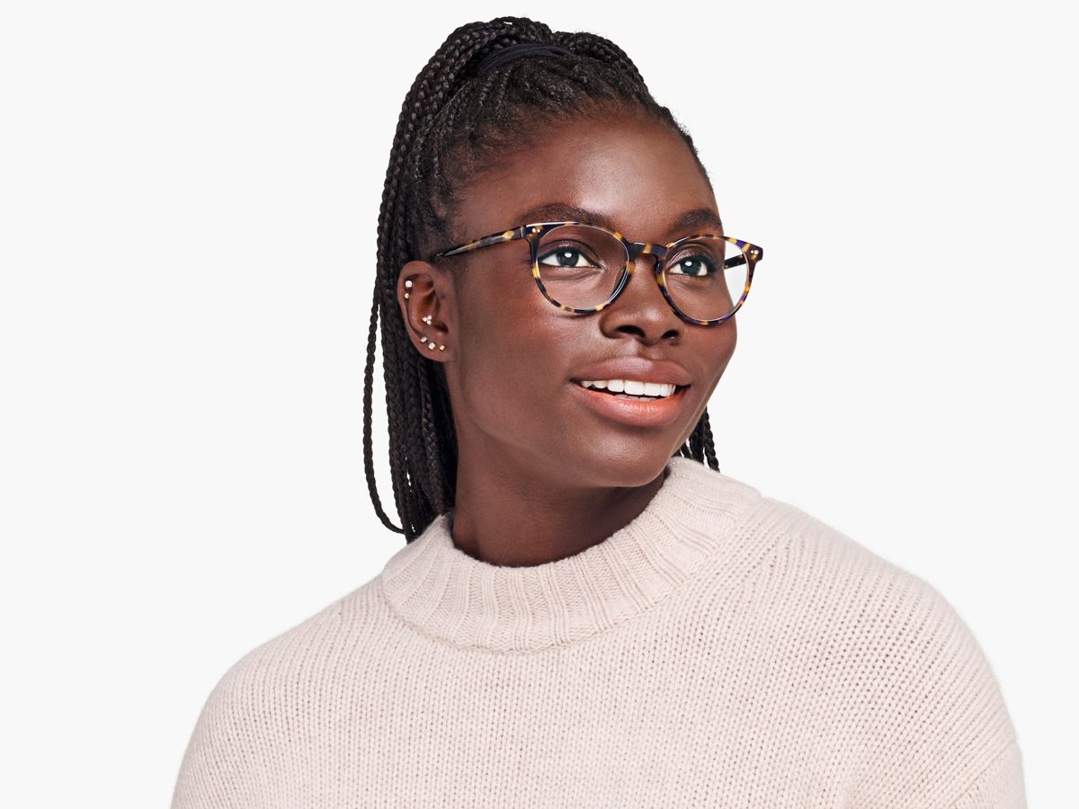 Blakeley Eyeglasses in Violet Magnolia | Warby Parker