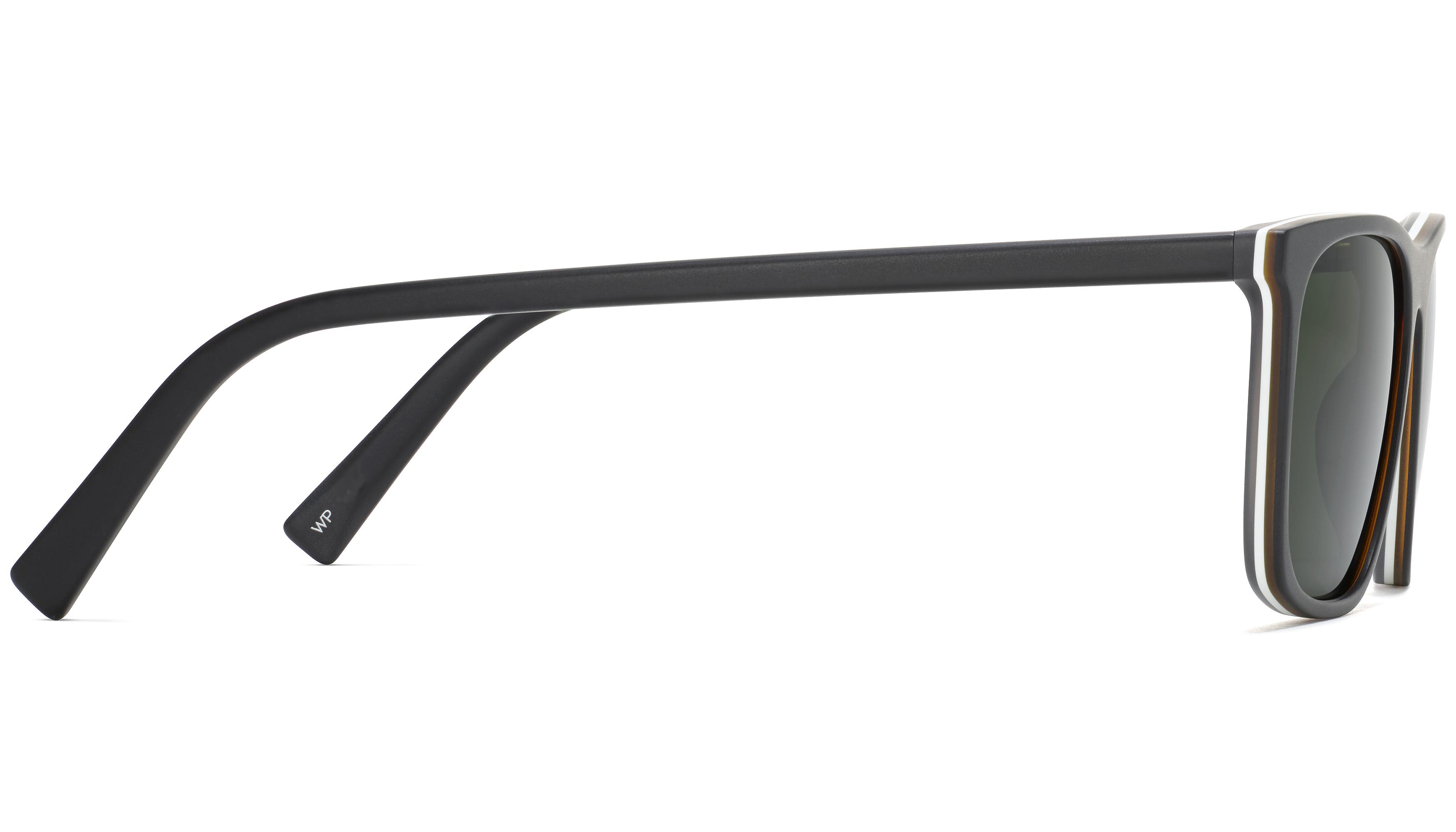 Fletcher Sunglasses in Black Matte Eclipse | Warby Parker