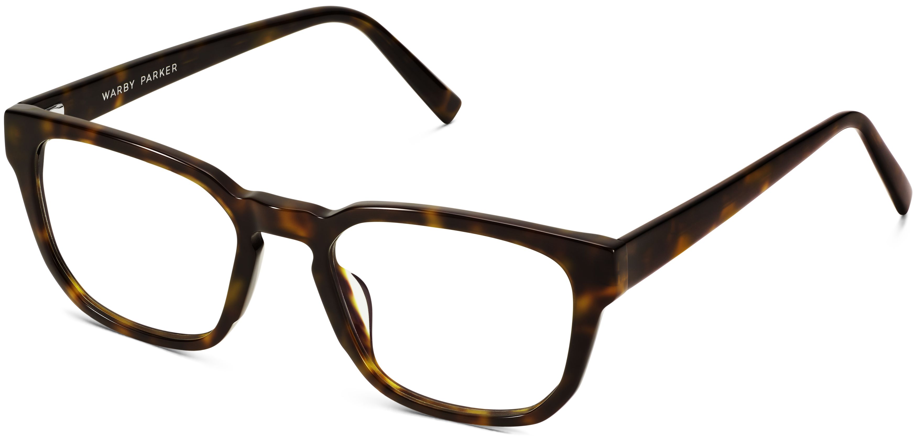 Dominic Eyeglasses in Ristretto Tortoise — Wide | Warby Parker