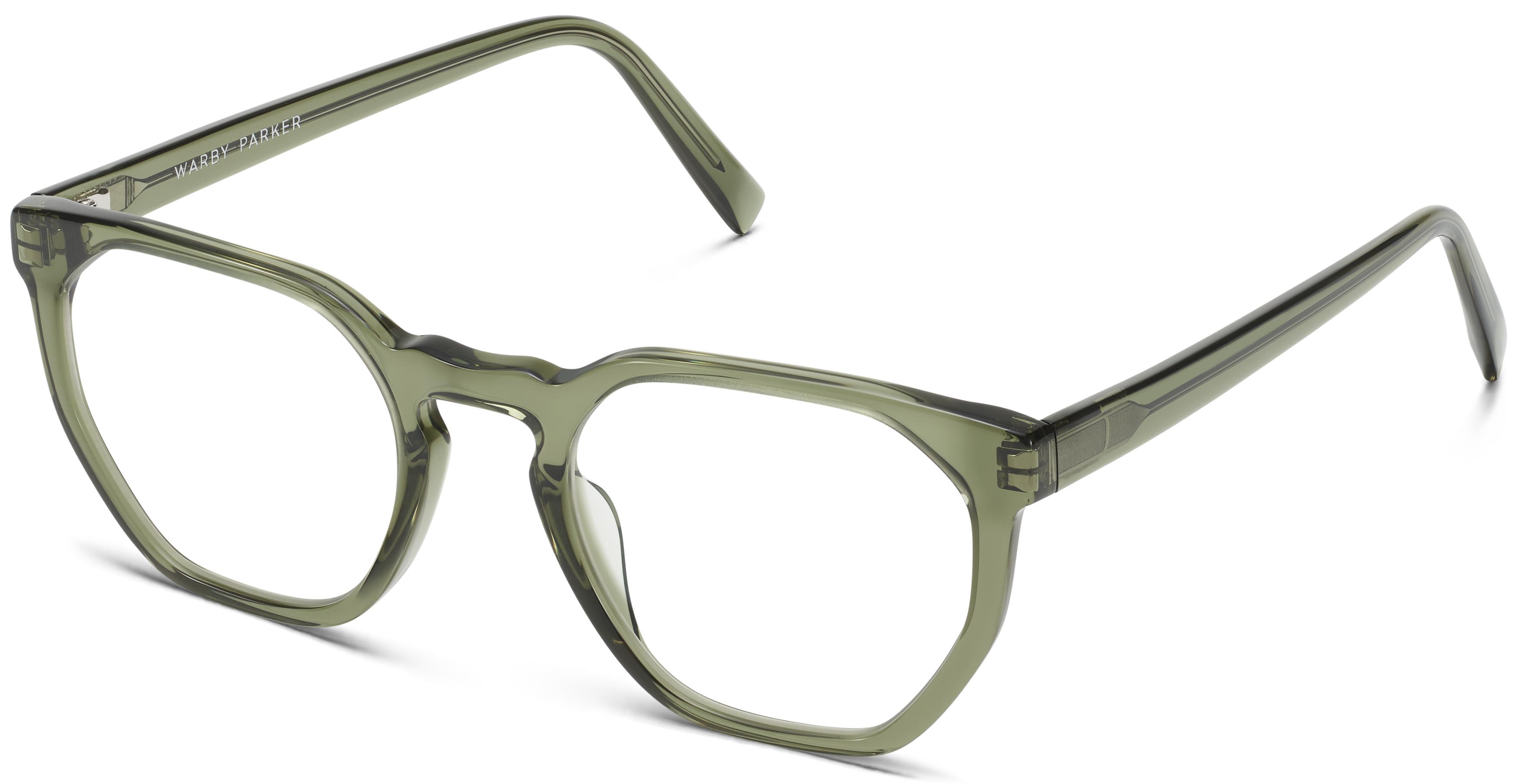 Tobias Eyeglasses in Seaweed Crystal