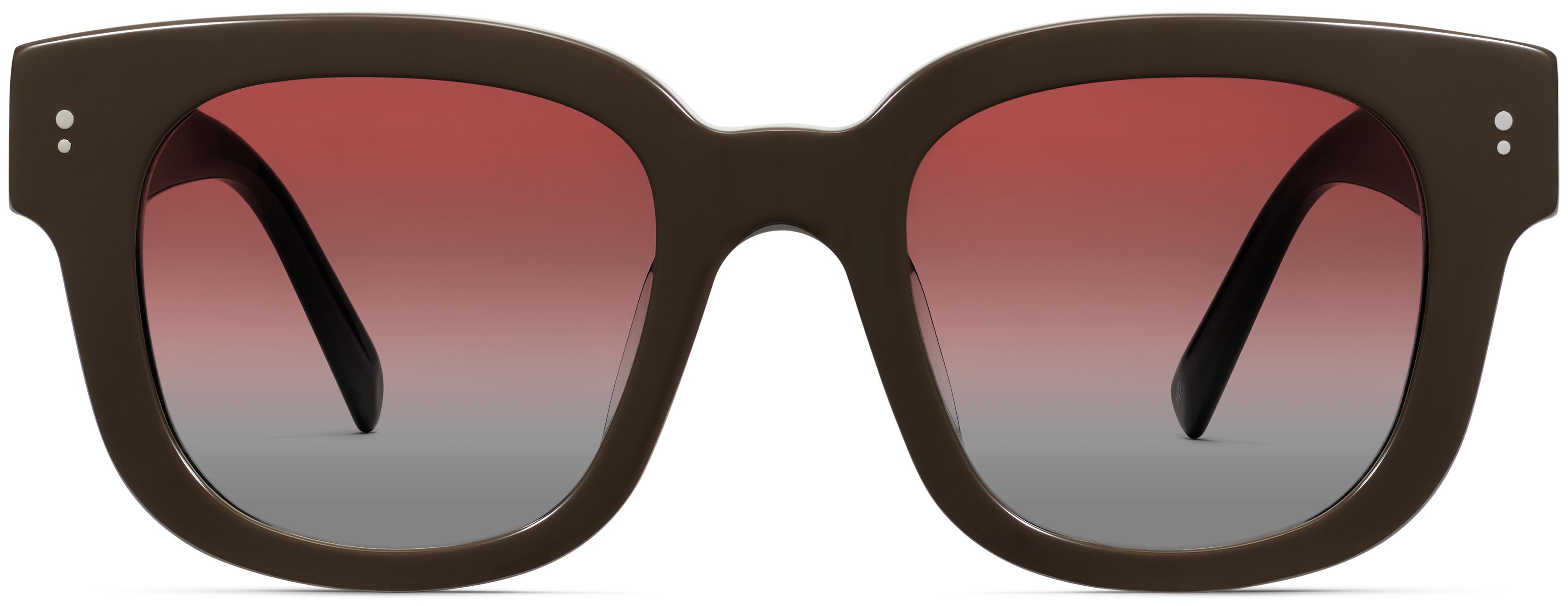 Lottie Sunglasses in Ganache — Extra wide | Warby Parker display picture 3