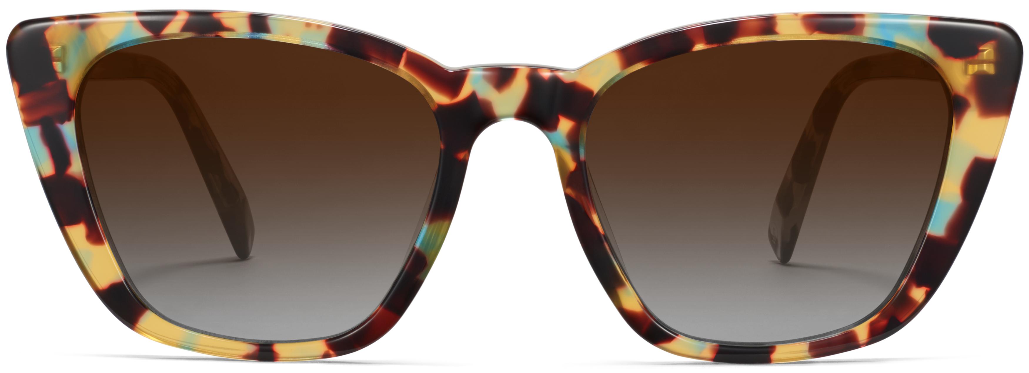 Janelle Sunglasses in Seashore Tortoise | Warby Parker display picture 3