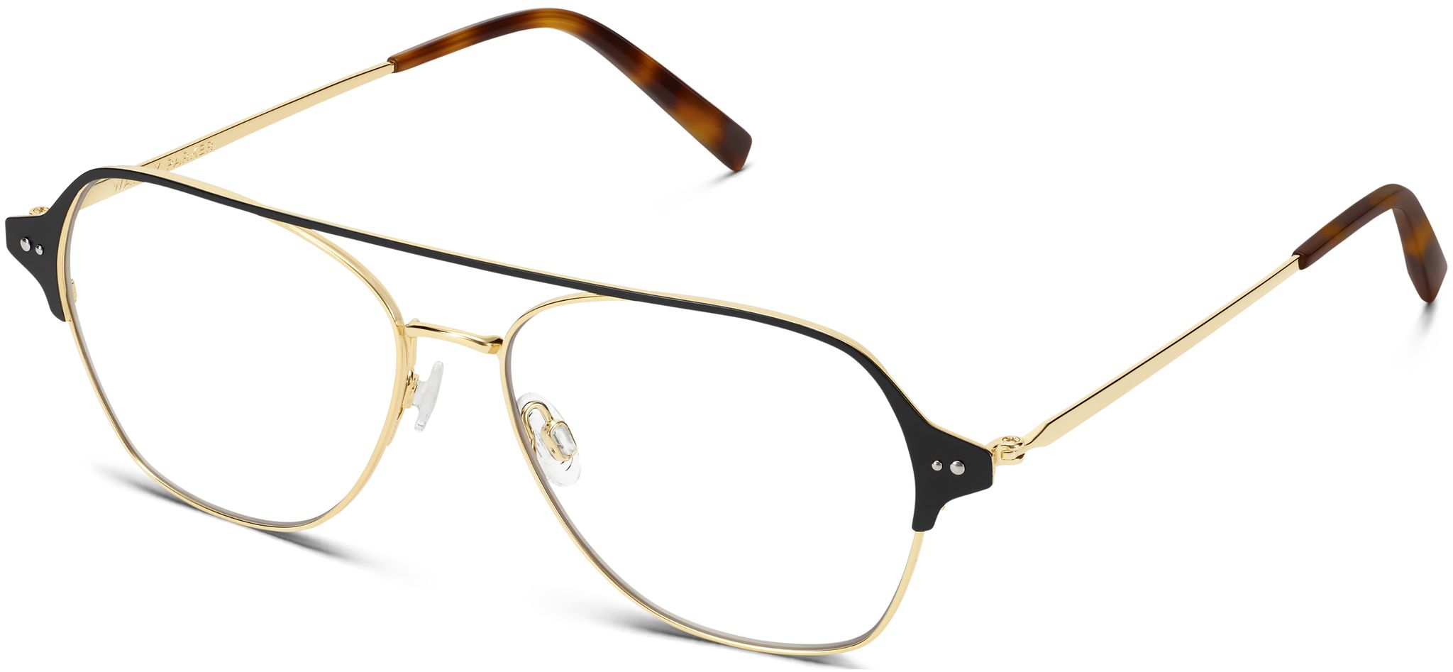 Corson in Jet Black with Polished Gold, image 1