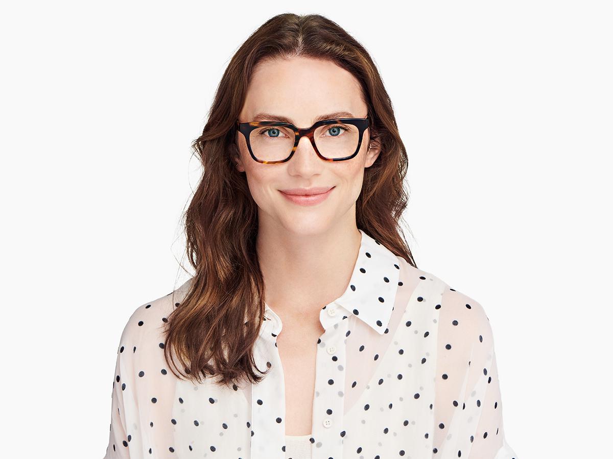 Winston Eyeglasses in Tortoise Collage I Warby Parker