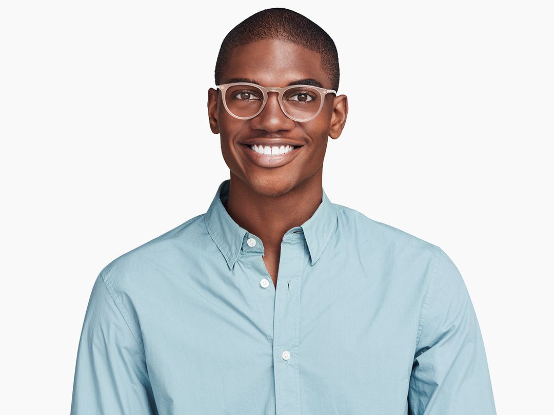 Haskell Eyeglasses in Camel Warby Parker