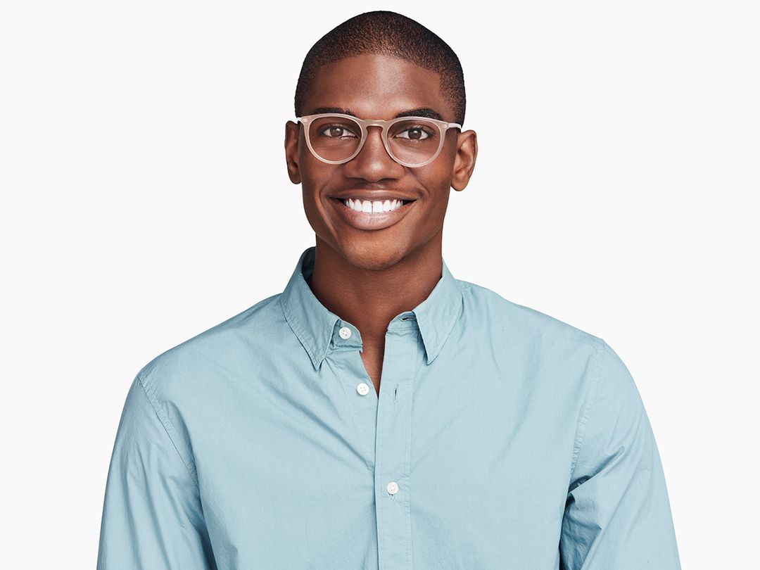 Haskell Eyeglasses in Camel | Warby Parker