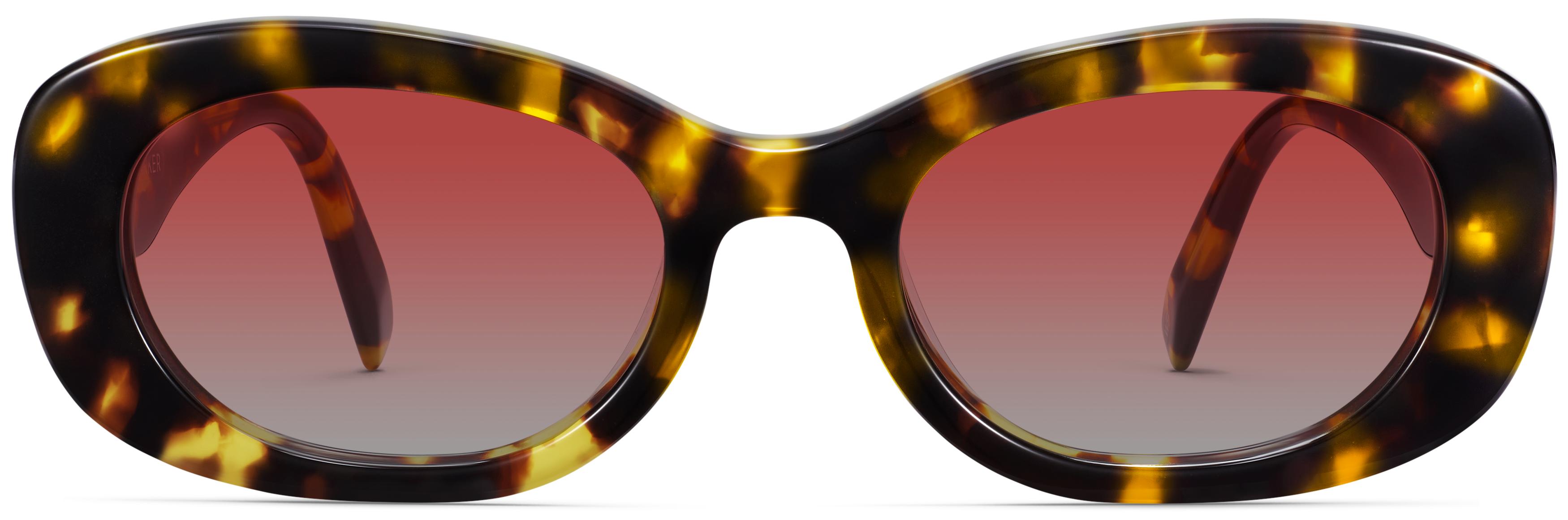 Carmel Sunglasses in Tamarind Tortoise | Warby Parker display picture 1