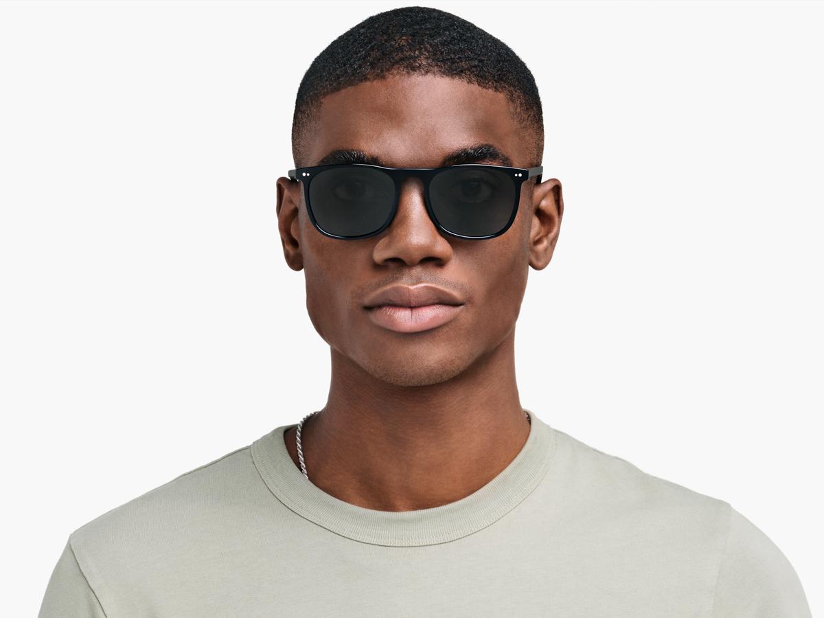 Alvin Sunglasses in Jet Black