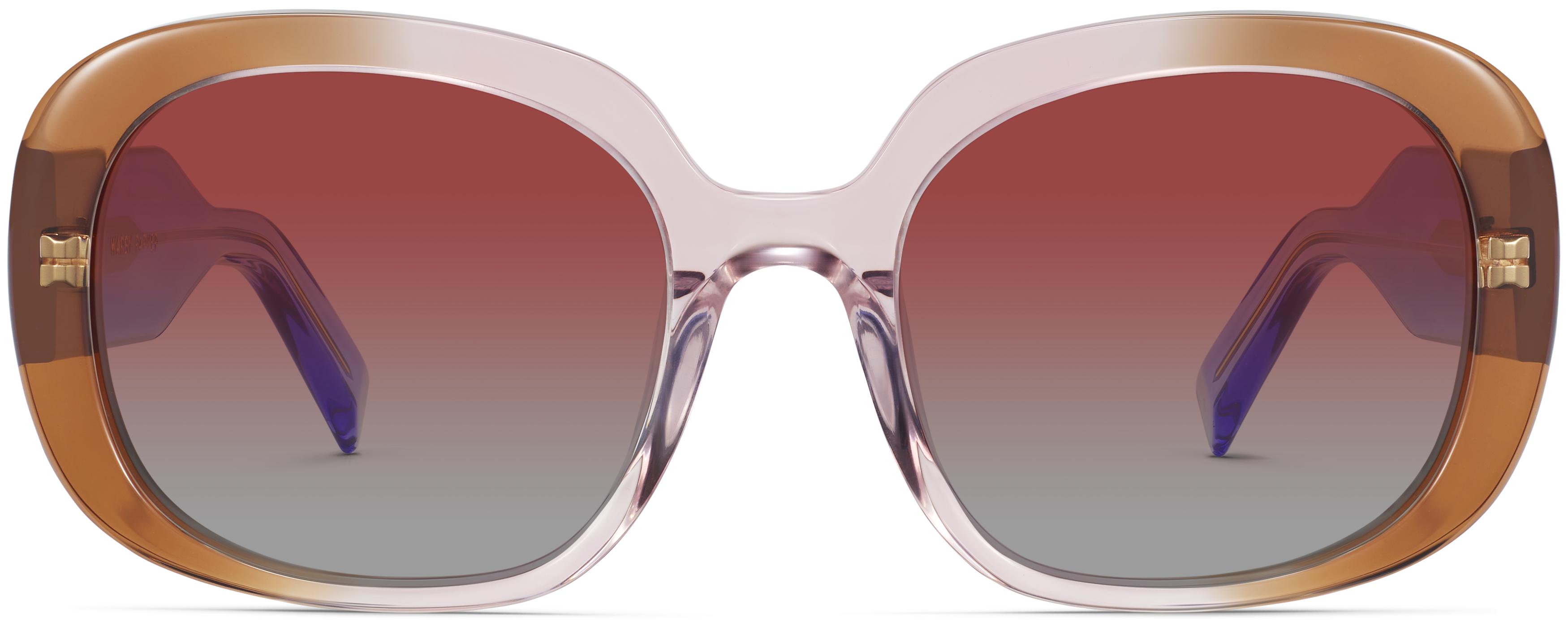 Bridie Sunglasses in Hyacinth Crystal Fade