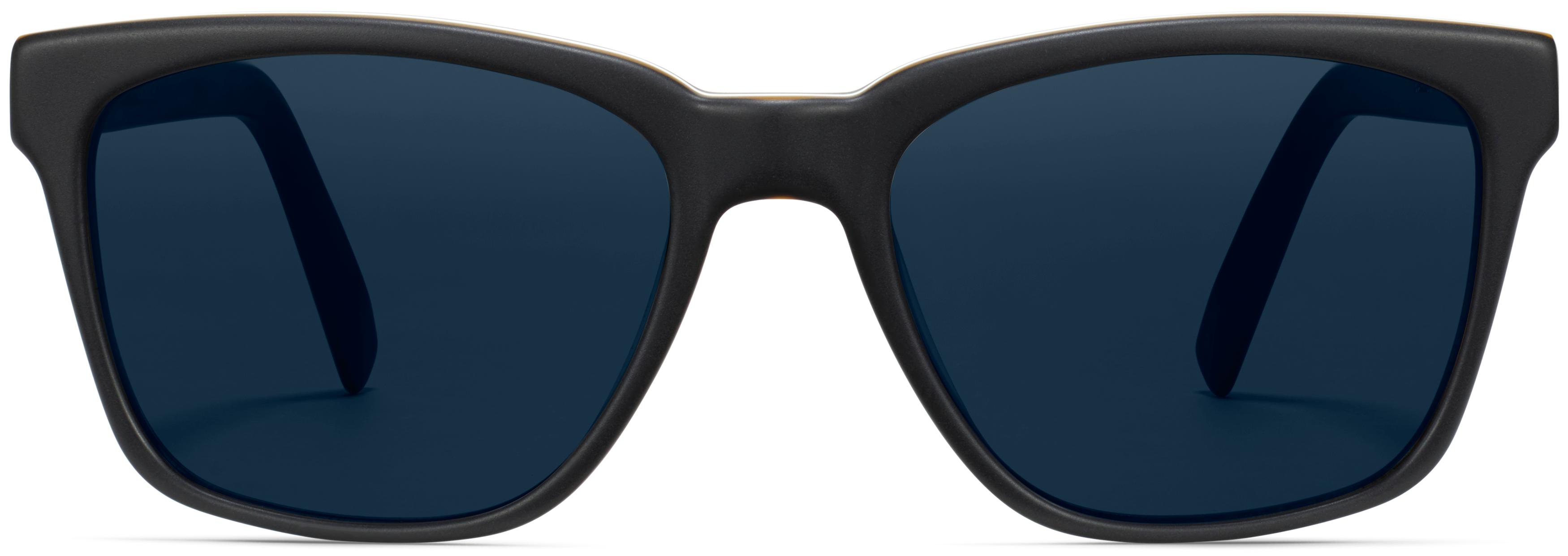 Barkley Low Bridge Fit Sunglasses in Black Matte Eclipse  display picture 1