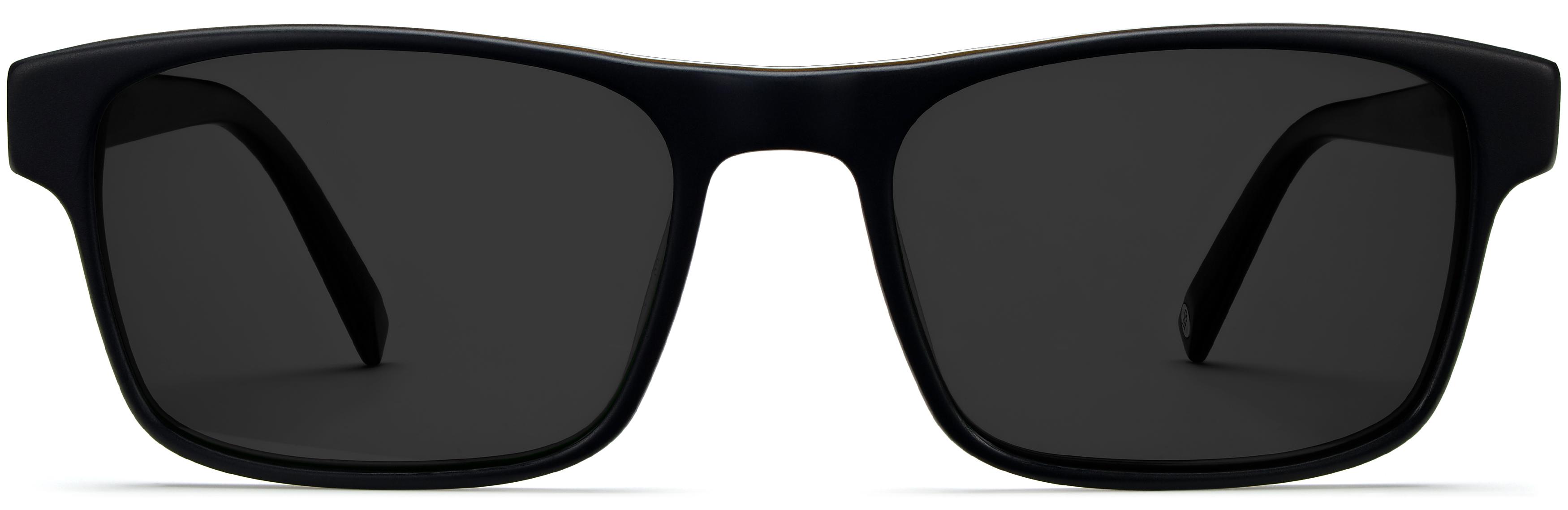 Perkins Sunglasses in Black Matte Eclipse