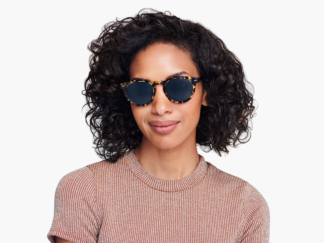Hayes Low Bridge Fit Sunglasses in Mesquite Tortoise Warby Parker
