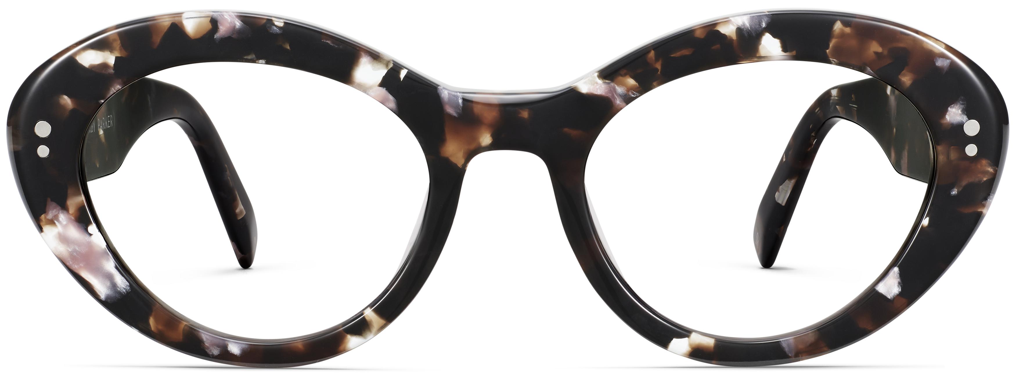 Pippa Eyeglasses in Black Currant Tortoise