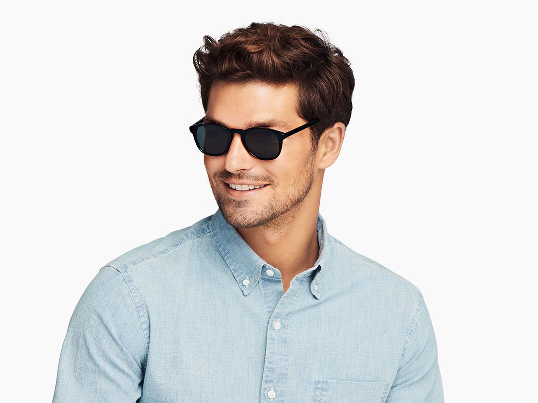 Downing Sunglasses in Jet Black | Warby Parker