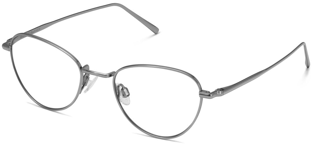 Shirley Eyeglasses in Polished Chrome Warby Parker