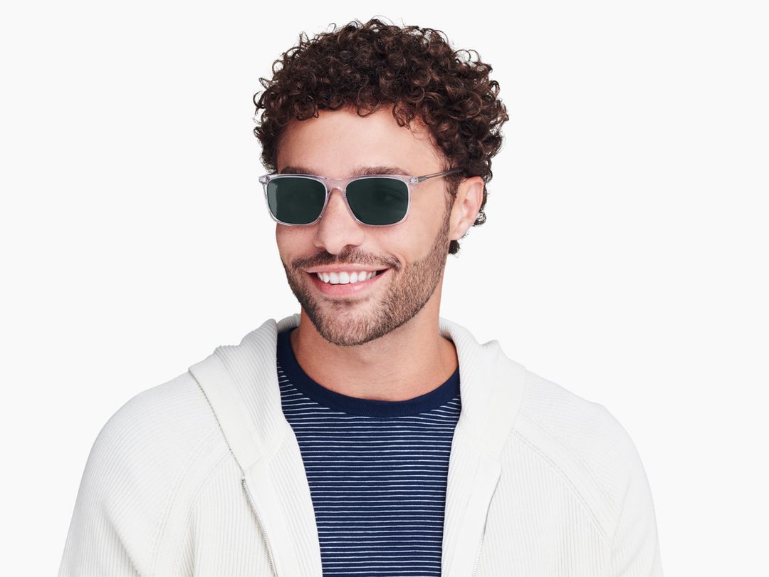 Fletcher Sunglasses in Crystal Warby Parker
