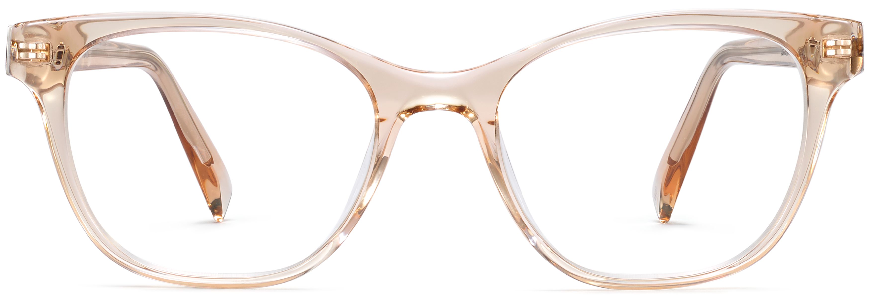Amelia Elderflower Crystal, front view
