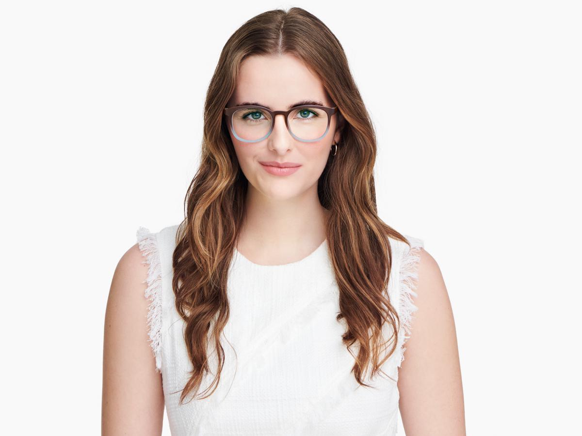 Redding Eyeglasses in Ashwood Matte Fade