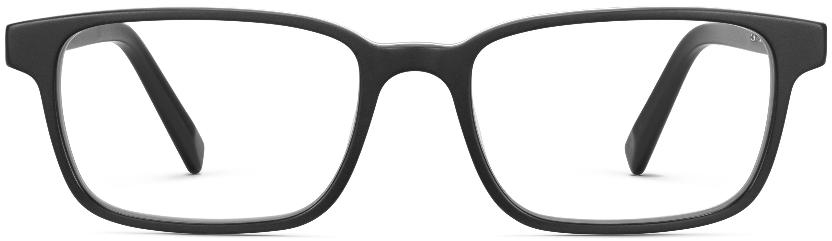 Crane Eyeglasses in Black Matte Eclipse