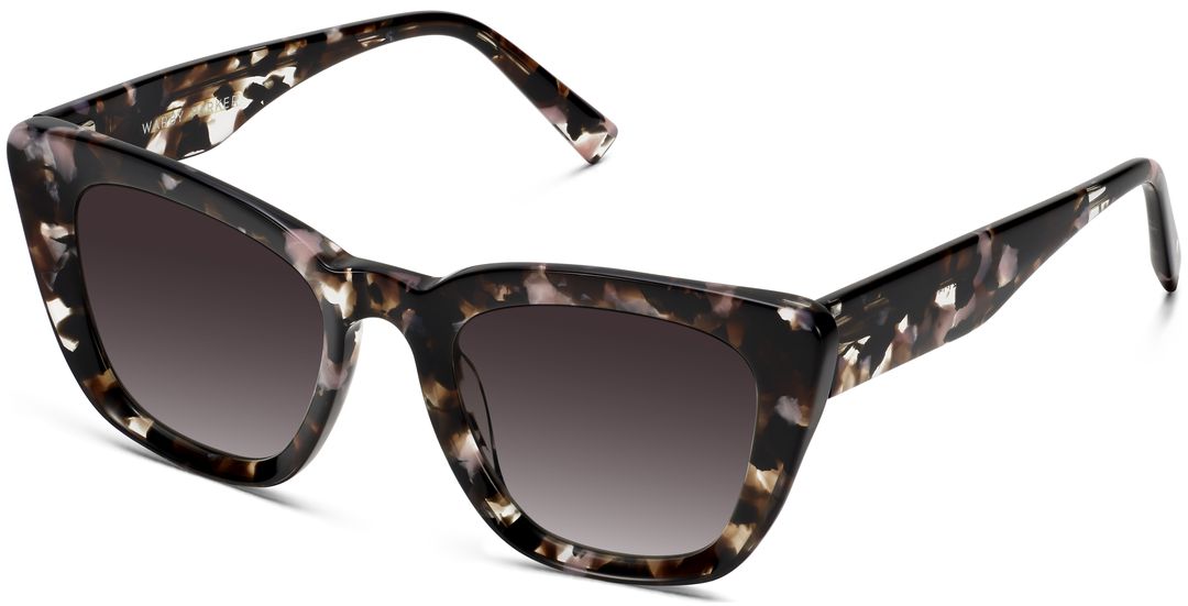 Lorena Sunglasses in Black Currant Tortoise Warby Parker